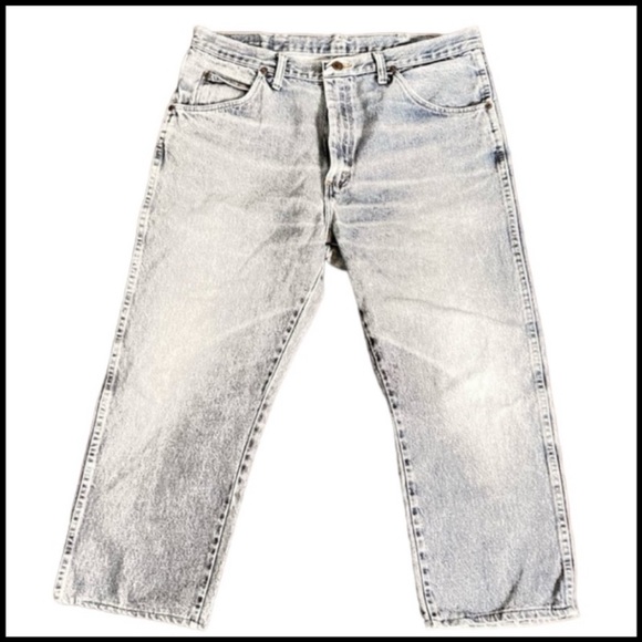 Vintage Wrangler Denim in Faded Blue Size 36X30 - Picture 1 of 11